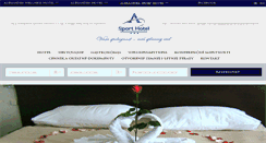 Desktop Screenshot of alexandrasporthotel.sk